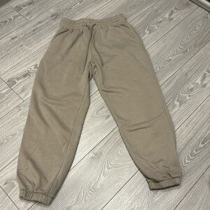 H&M Basics Brown Track Pant